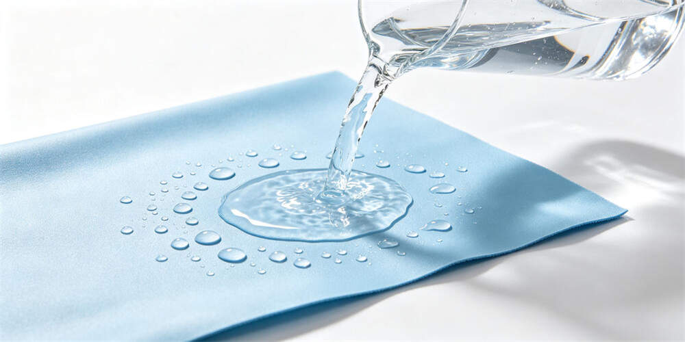 hospital waterproof mattress feature waterproof test water pouring YRF textile China manufacturer