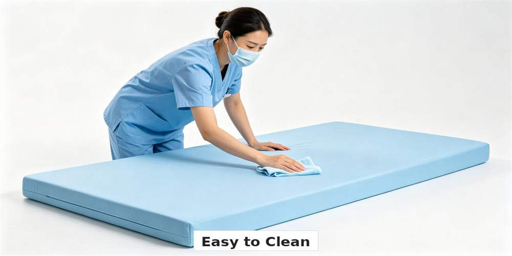 hospital waterproof mattress feature easy to clean YRF textile China manufacturer wholesale medical
