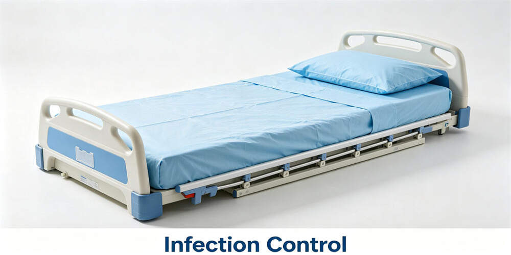 hospital waterproof mattress feature infection control YRF textile China manufacturer wholesale medical