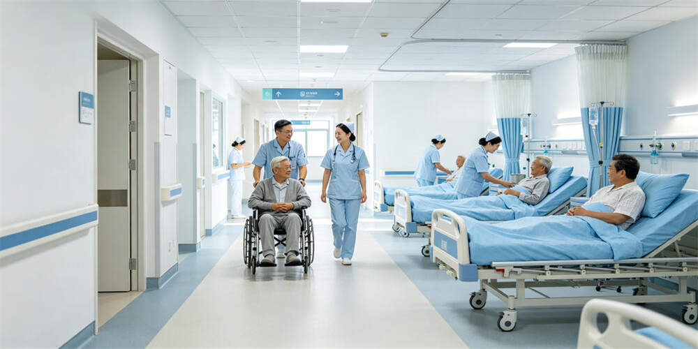 hospital waterproof mattress application hospital corridor doctor wheelchair YRF textile China manuf