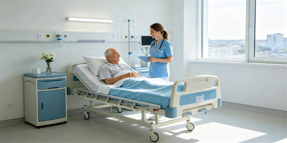 hospital waterproof mattress feature fire retardant option YRF textile China manufacturer wholesale 