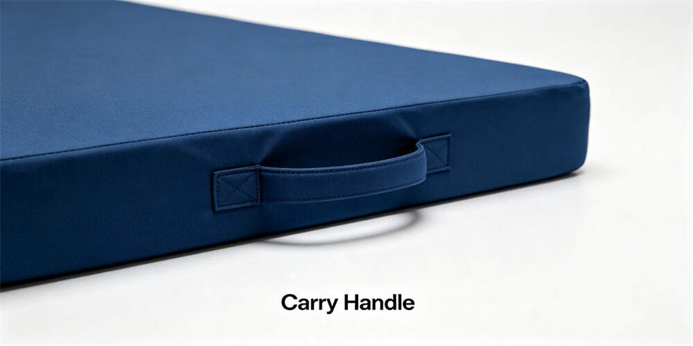 hospital waterproof mattress detail carry handle YRF textile China manufacturer wholesale medical