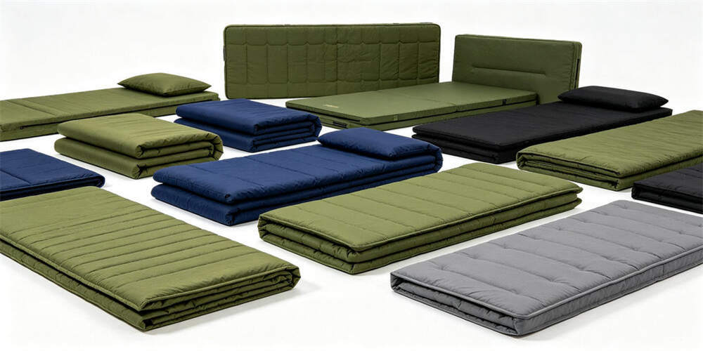 military foldable mattress full product line various folding types YRF textile China manufacturer wholes
