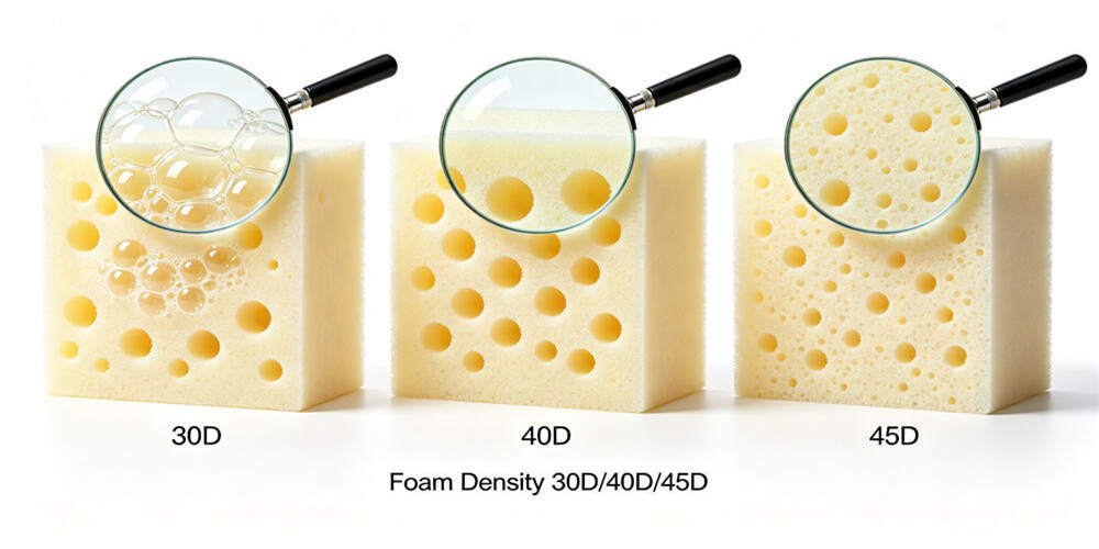 military foldable mattress foam density comparison 30d 40d 45d magnifier YRF textile China manufacturer