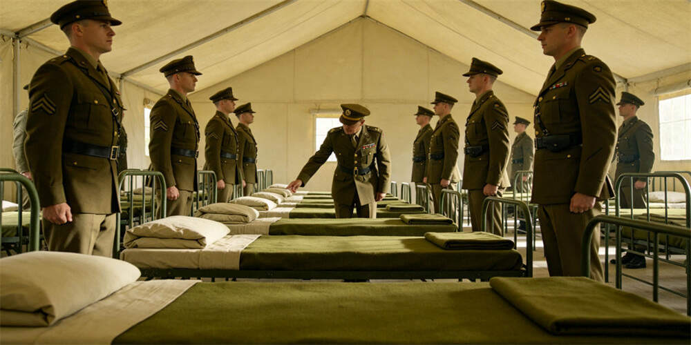 military foldable mattress application military housekeeping olive green YRF textile China manufacturer