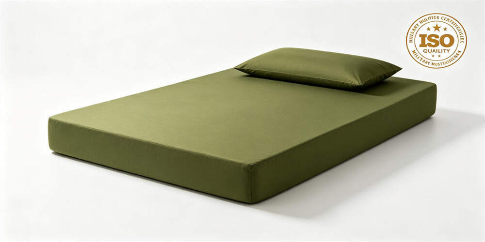 military foldable mattress quality certification iso standard YRF textile China manufacturer wholesa