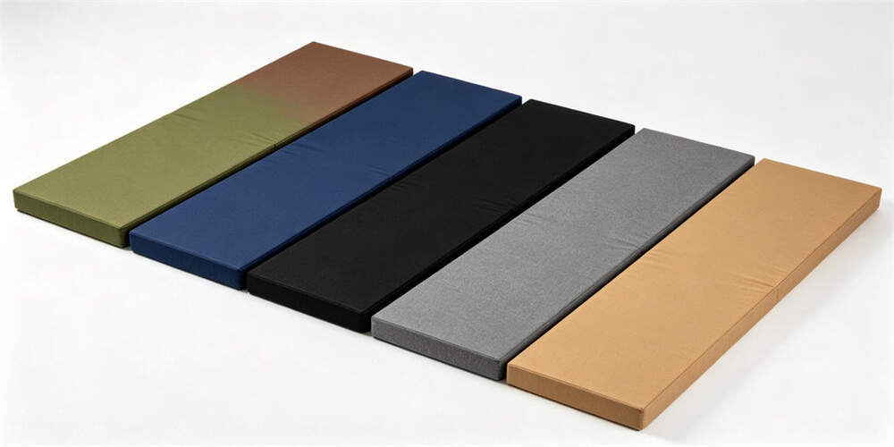 military foldable mattress customization color options 5 colors display YRF textile China manufactur