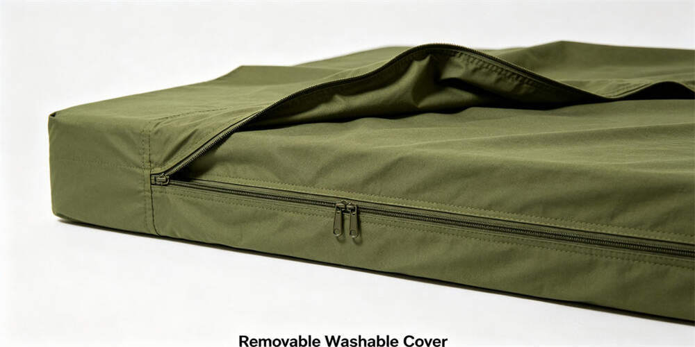 military foldable mattress feature removable washable cover zipper YRF textile China manufacturer wholesale
