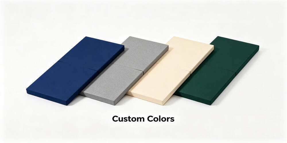 school dormitory thin mattress customization color options 4 colors display YRF textile China manufacture