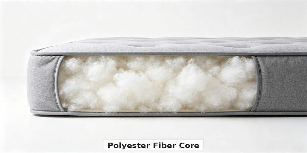 refugee camp budget mattress comparison polyester fiber core YRF textile China manufacturer wholesale