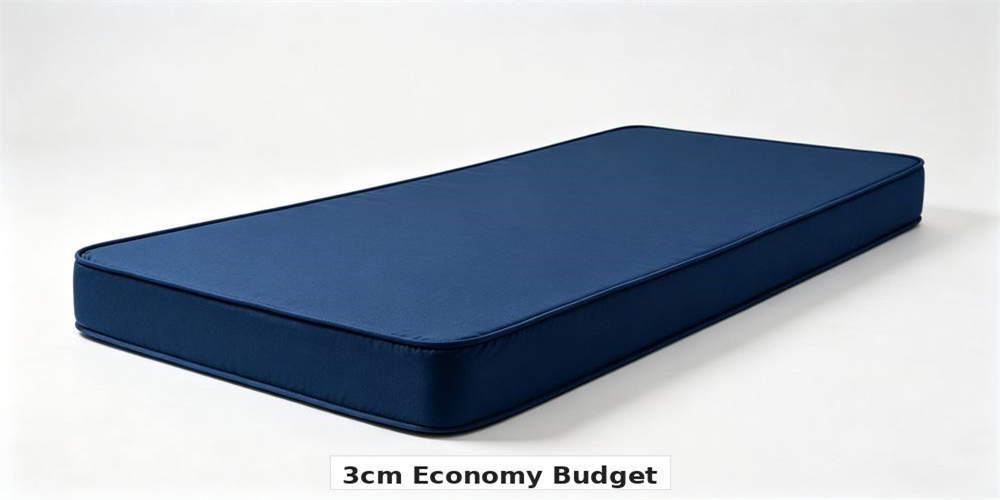refugee camp budget mattress product 3cm economy budget YRF textile China manufacturer wholesale