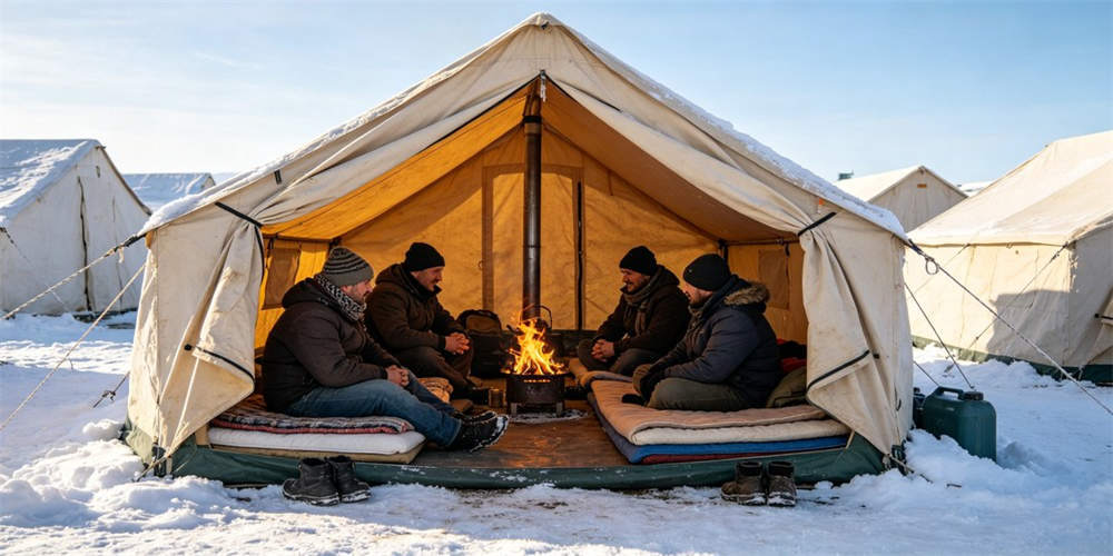 refugee camp budget mattress application winter refugee camp YRF textile China manufacturer wholesalel