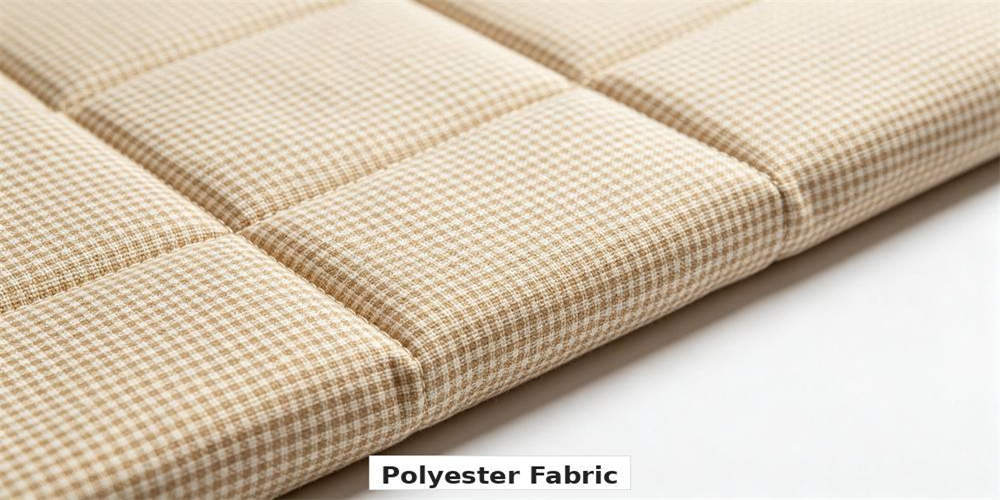 refugee camp budget mattress detail polyester fabric YRF textile China manufacturer wholesalele bulk