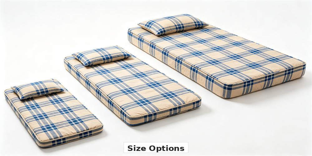 refugee camp budget mattress comparison size options YRF textile China manufacturer wholesalele bulk