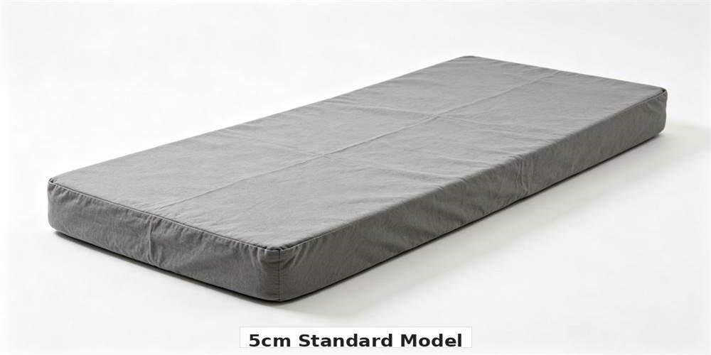 refugee camp budget mattress product 5cm standard model YRF textile China manufacturer wholesalele