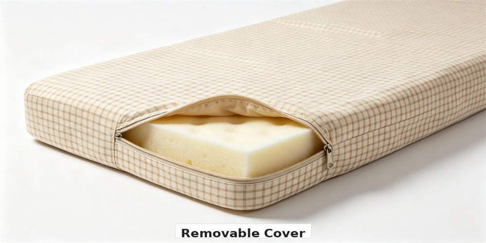 refugee camp budget mattress product removable cover YRF textile China manufacturer wholesalele bulk