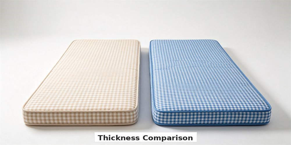 refugee camp budget mattress comparison thickness comparison YRF textile China manufacturer wholesalel