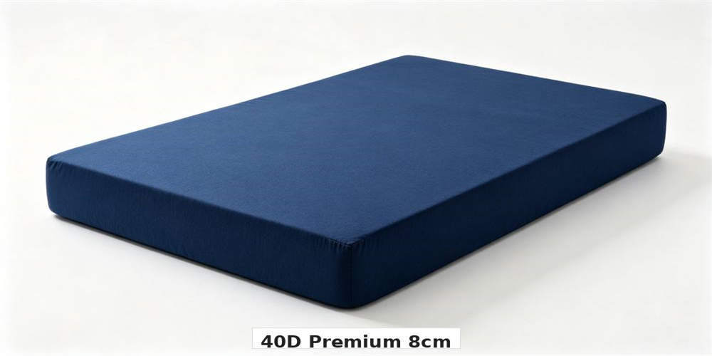 high density foam mattress product 40d premium 8cm YRF textile China manufacturer wholesale bulk 