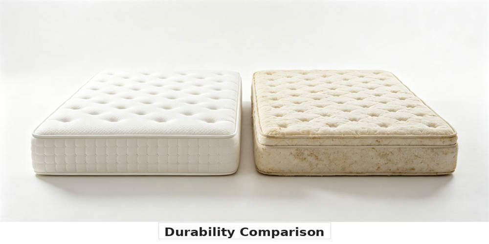 high density foam mattress comparison durability comparison YRF textile China manufacturer wholesale