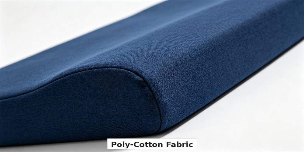high density foam mattress detail poly cotton fabric YRF textile China manufacturer wholesale bulk