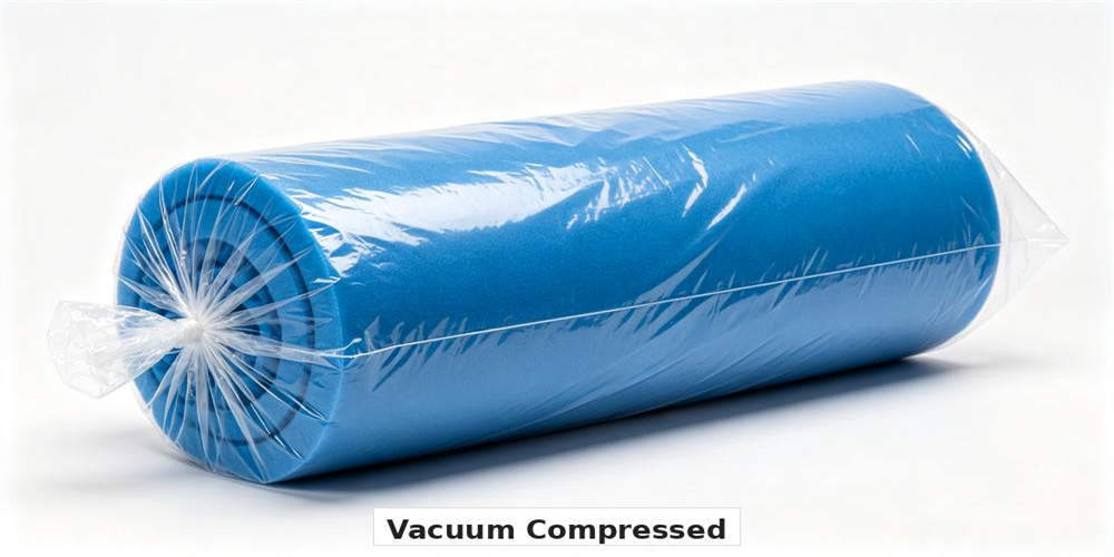 high density foam mattress product vacuum compressed YRF textile China manufacturer wholesale bulk