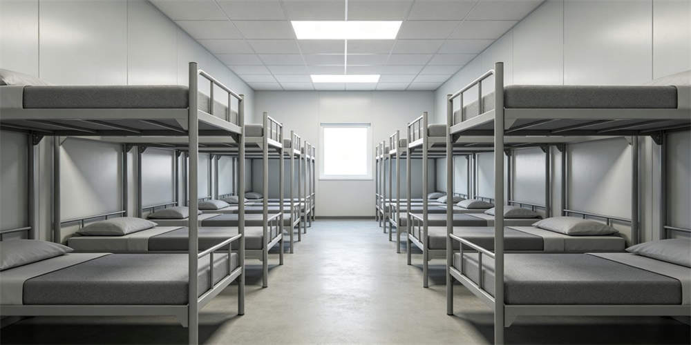 high density foam mattress application worker dormitory YRF textile China manufacturer wholesale bulk
