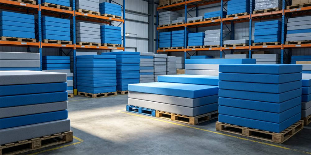 high density foam mattress warehouse storage mattresses YRF textile China manufacturer wholesale