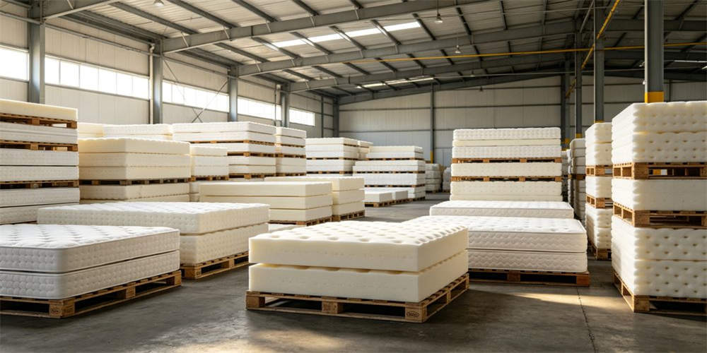 high density foam mattress bulk order warehouse ready shipment YRF textile China manufacturer wholesale