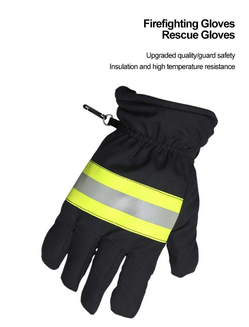 1000℃ Heat Resistant Firefighting Gloves