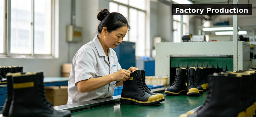 Rubber vs leather boots comparison for institutional procurement, inspection and supply planning