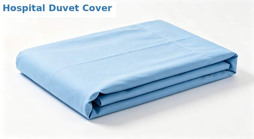 Hospital medical bedding product set in light blue for wholesale supply Hospital medical bedding product set in light blue for wholesale supply