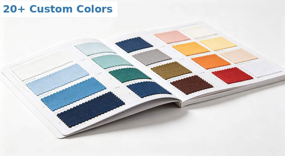 Available color options for custom hospital medical bedding orders Available color options for custom hospital medical bedding orders