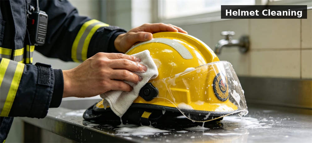 Helmet storage rack fire station for institutional procurement, inspection and supply planning