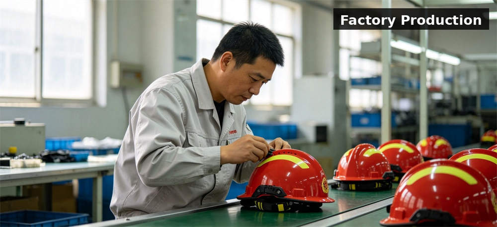 Wildland helmet forest patrol for institutional procurement, inspection and supply planning