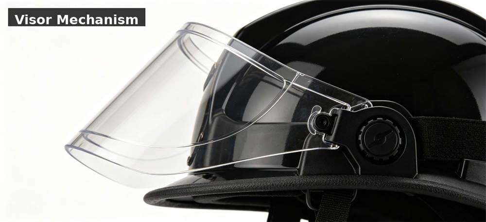Helmet forward tilt test for institutional procurement, inspection and supply planning