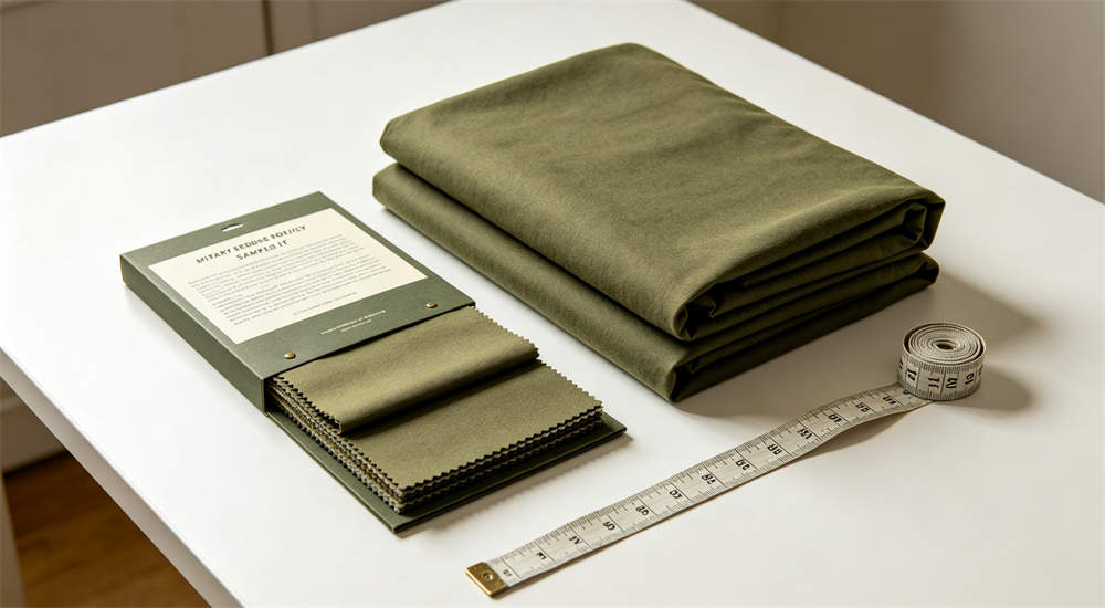 Military police bedding detail view for institutional procurement