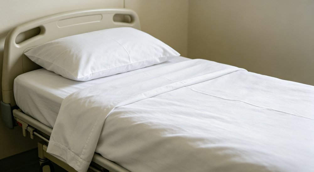 Nursing Home Bedding - Durable Afterwash White Inside, bedding keeps quality after washing