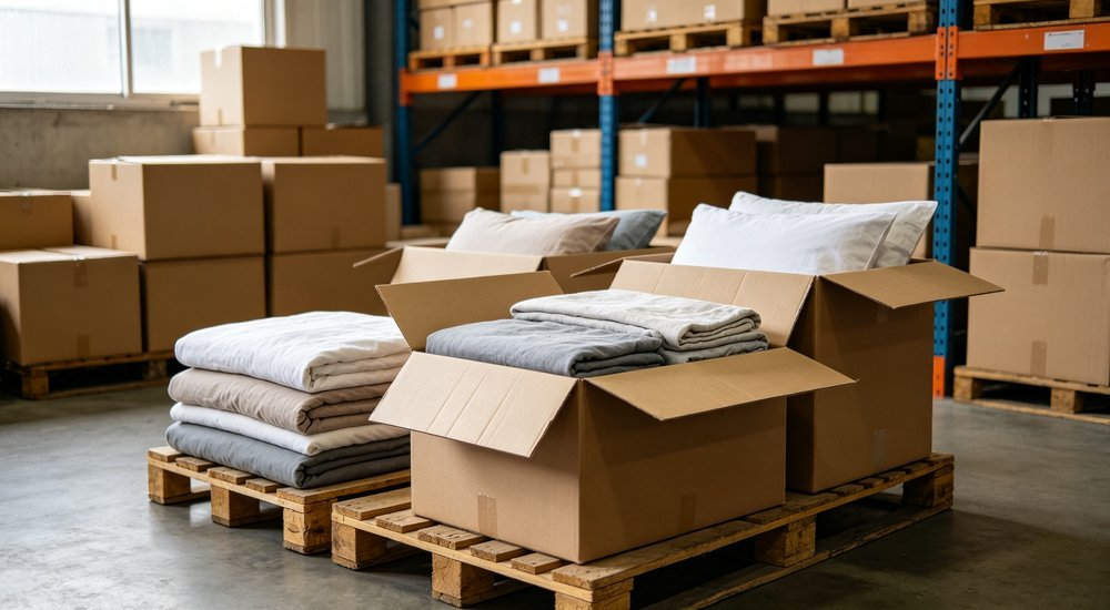 Nursing Home Bedding - Small Order Packing Standard Inside, packaging service for small lots