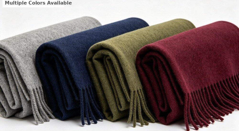 Blanket winter option gray showing navy and grey institutional bedding for remote worker accommodation and industrial camp facilities