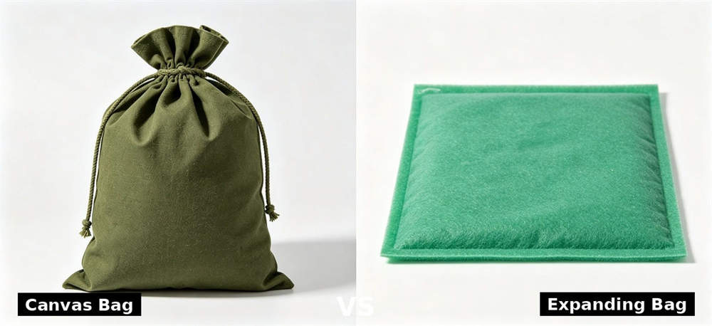 Vs canvas vs expanding for institutional procurement, inspection and supply planning