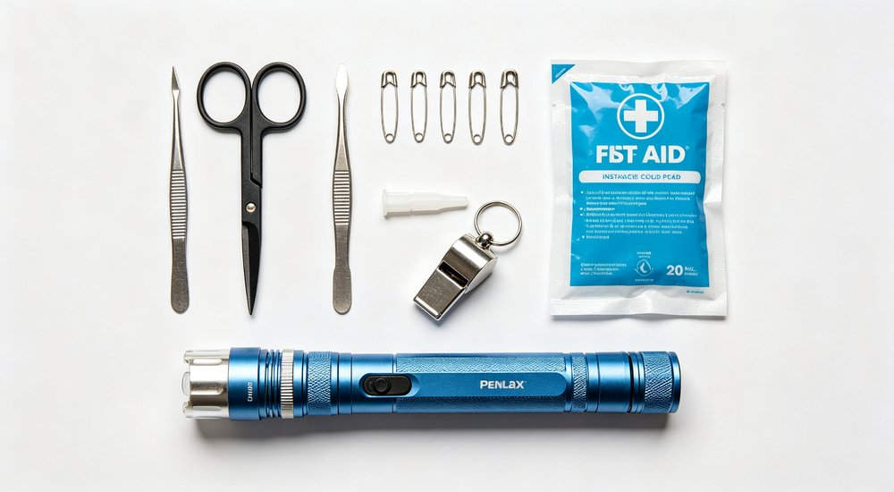 Eye-level view of professional rescue medical kit for Five Rescue Kit Combination Re showing durable construction organized compartments and emergency medical supplies for wholesale institutional buyers