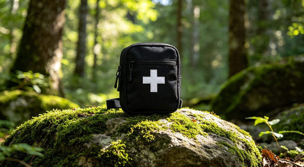 Paramedic ambulance scene with advanced trauma kit, emergency medical equipment in vehicle, professional trauma bag for EMS and ambulance services wholesale