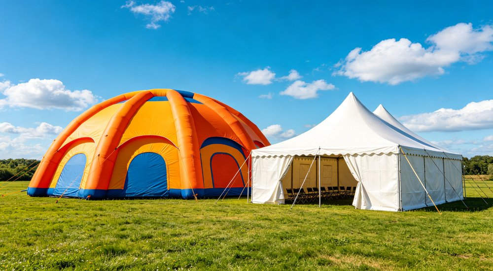 Heavy duty emergency frame tent displayed in operational setting demonstrating quick setup capability durable canvas exterior and spacious interior capacity for humanitarian relief missions