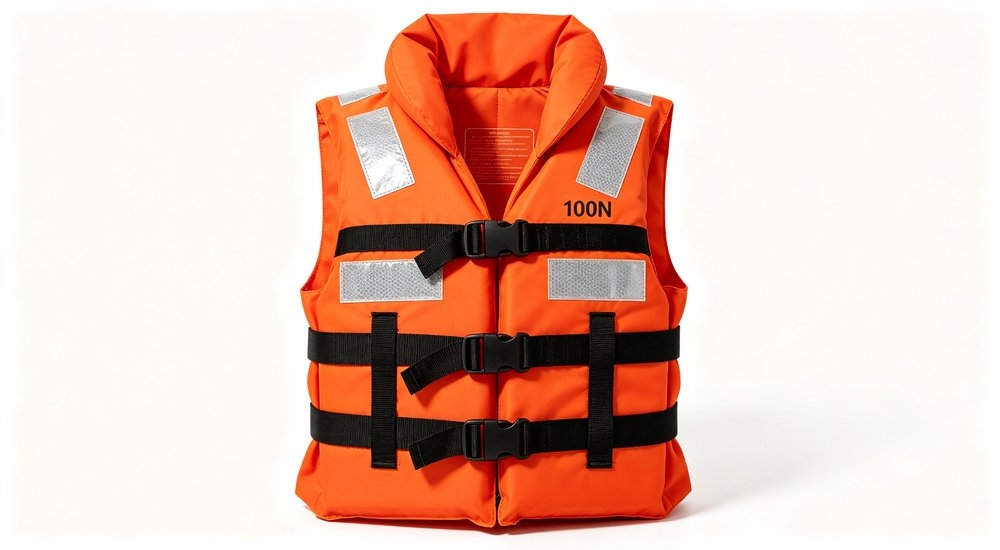 High quality 100N general purpose life jacket inland water kayaking application scenarios use cases flood rescue offshore produced by YRF Textile with 20 years export experience, meeting international safety standards