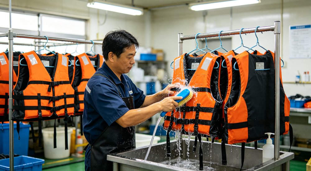Professional how to wear maintain life jacket inspection cleaning storage storage requirements proper keeping lifespan from YRF Textile, designed for flood disaster relief and water rescue operations with reliable buoyancy performance
