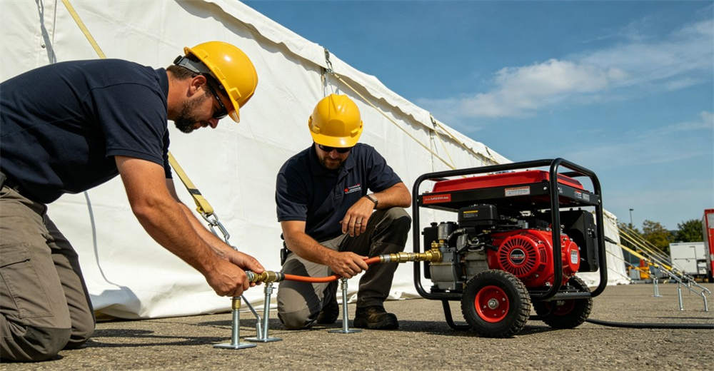 Medical emergency inflatable tent 14-medical-tent-installation-ground-stakes-equipment.