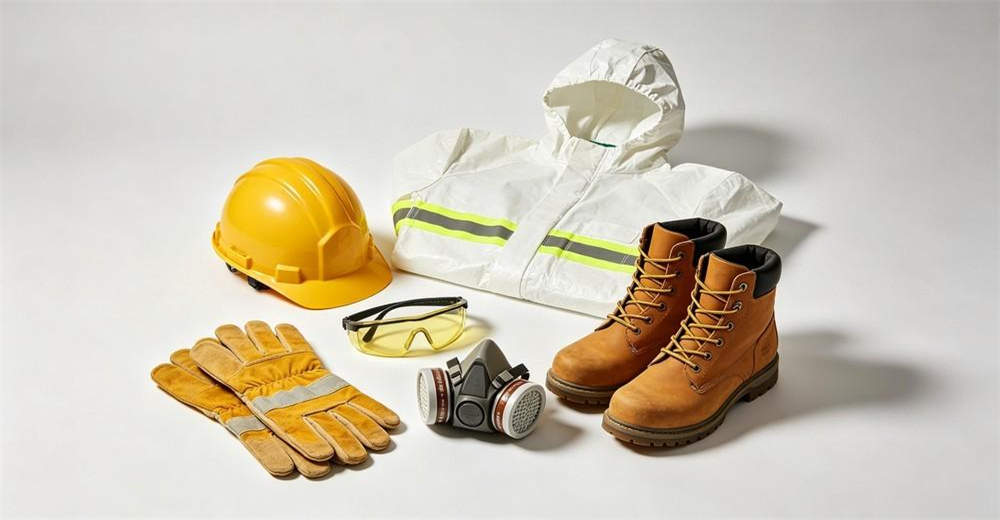 PPE kit safety gloves full protective equipment helmet harness safety gloves wholesale bulk supplier China