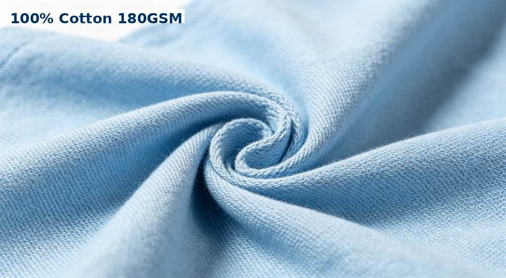 Close-up of 100 percent cotton wholesale hospital medical bedding fabric, soft breathable weave shown in white clinical material for patient wards and long term care, professional textile photography with bright even lighting for healthcare procurement buyers