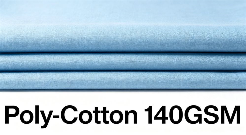 Fabric weave detail of refugee camp bedding showing close up texture of durable emergency shelter linen, soft but hardwearing relief textile material, professional textile photography with bright even lighting for humanitarian relief procurement buyers