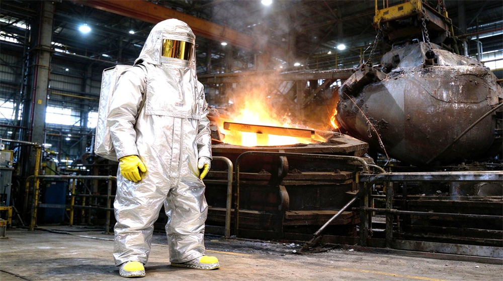 heat protective suit customization logo color size professional grade certified standard high quality durable reliable industrial safety equipment for bulk wholesale supply from China factory direct